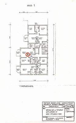 Grundriss 1.OG. WE Nr. 5