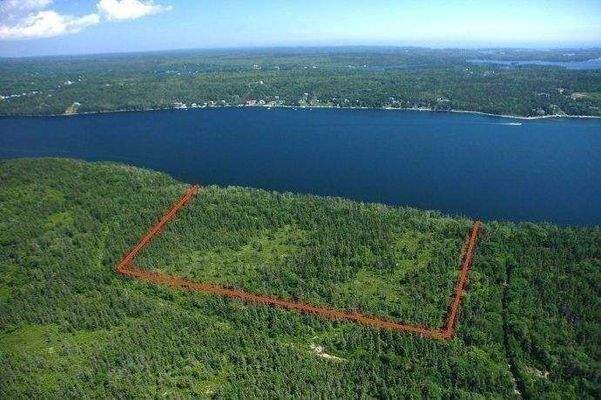 Luftbild gesamtes Land