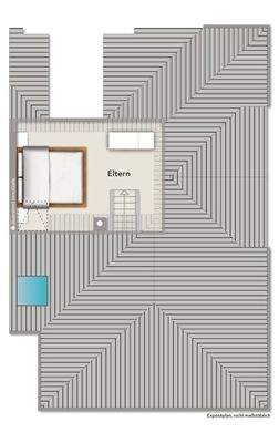 Grundriss Spitzboden