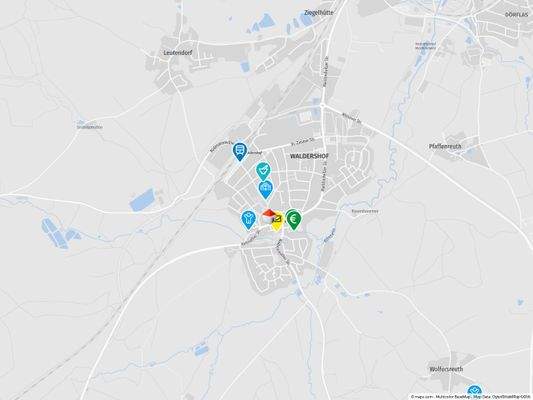 Geolyzer Kartenausschnitt