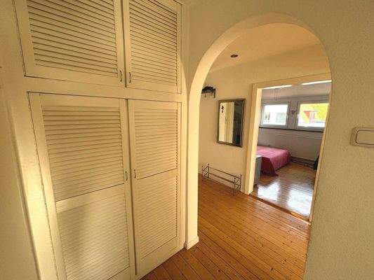 Flur Obergeschoss mit Abstellraum