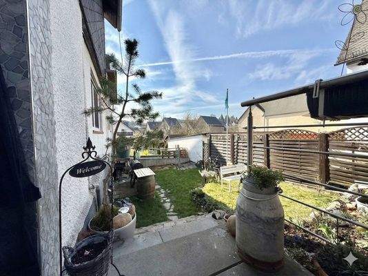 Ansicht Gartenzugang