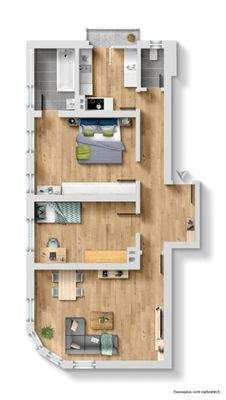 Grundriss Visualisierung