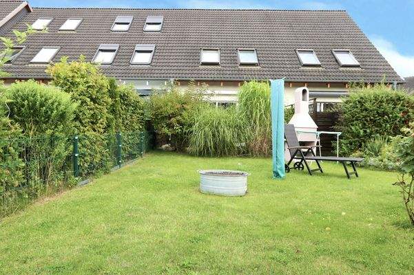 und dem Gartenabteil