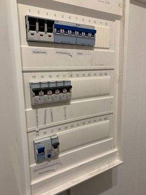 Moderne elektrische Verteilung