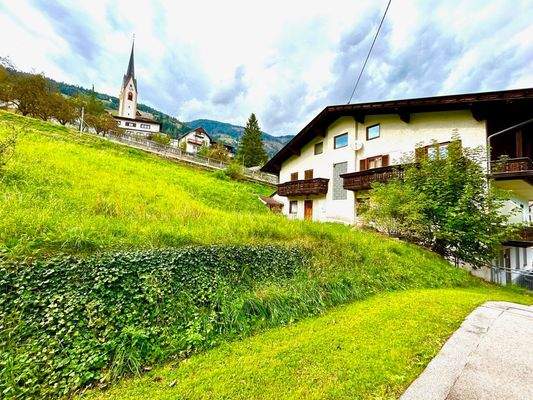 Süd-Ansicht Haus inkl. zugehöriges Baugrundstück