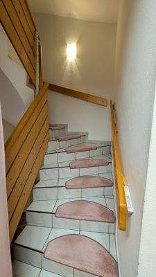 Treppenaufgang DG zum Hobbyraum