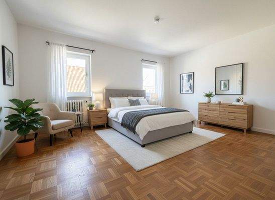 Schlafbereich virtuelles Homestaging