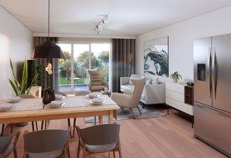 Visualisierung Wohn-Essbereich