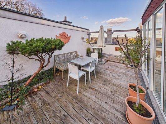 Mediterrane Dachterrasse 