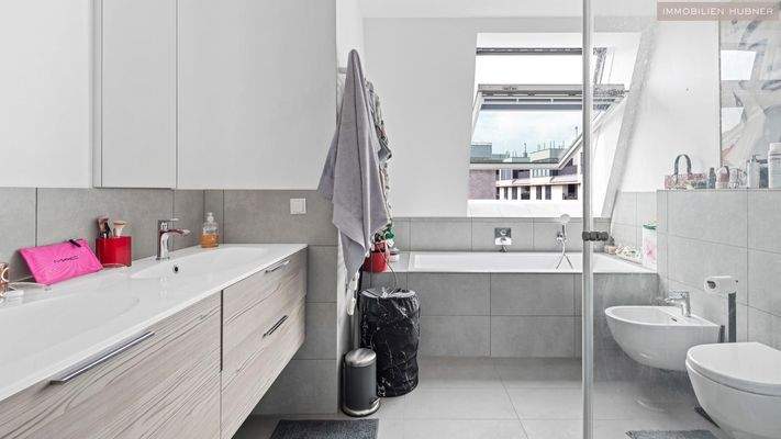 Ensuite Badezimmer