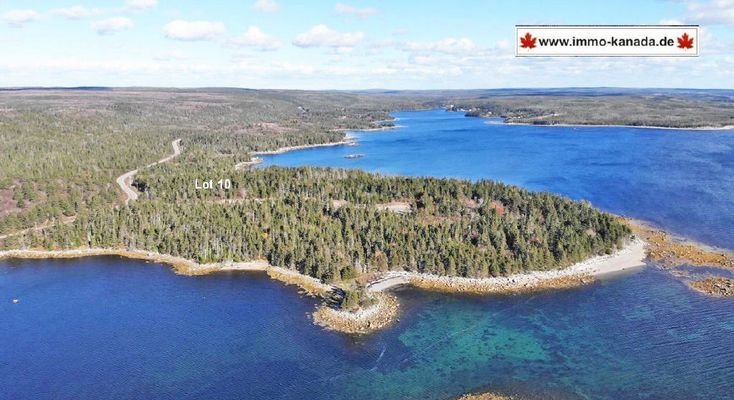 Nova Scotia - Grovers Point - Großes Atlantik-Ufer