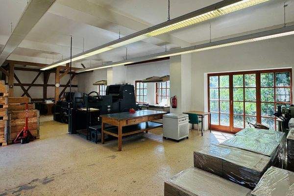 große Werkstatt (ehemalige Scheune)