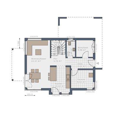 Grundriss Erdgeschoss