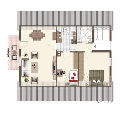 Grundriss DG Visualisierung