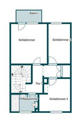 Grundriss Skizze 1.OG