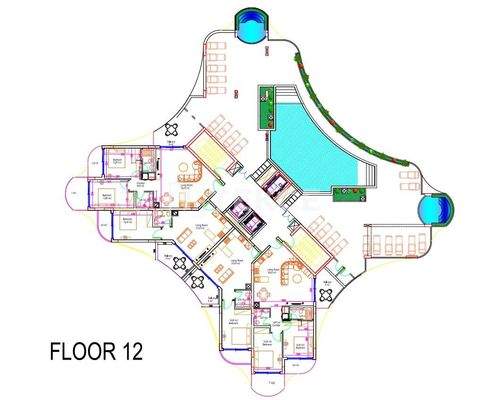 Stylish Apartments in a Comprehensive Complex in İskele