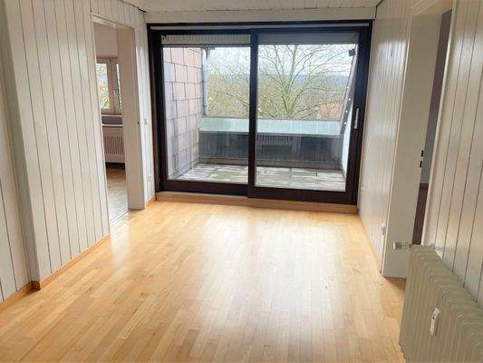 Essen- Blick auf die Loggia