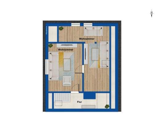 Grundriss Dachgeschoss