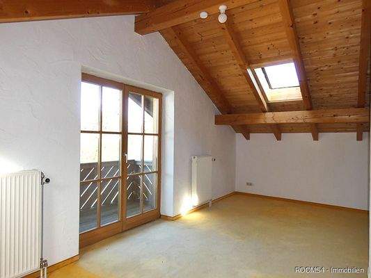 Dachgeschoss mit Balkon