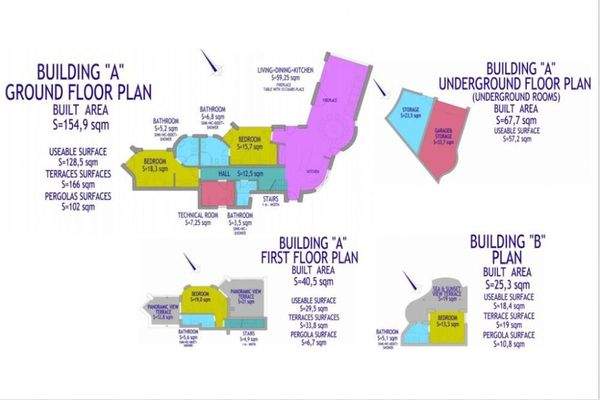 Kreta, Mochlos: Luxuriöse 5-Zimmer-Residenz mit herrlichem Meerblick zu verkaufen