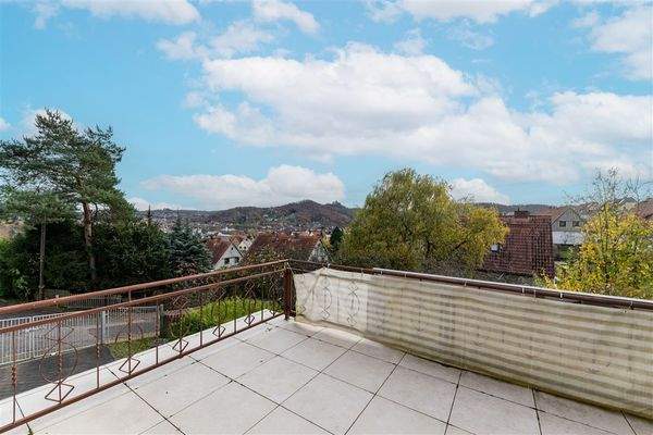 Süd-Balkon mit Weitblick