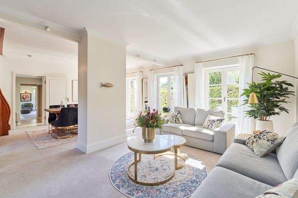 offener Wohn- Essbereich