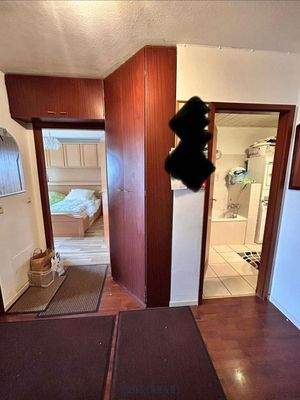 Flur Ansicht Schlafzimmer/Badezimmer