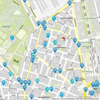 Geolyzer Kartenausschnitt