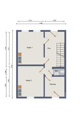 Grundriss Kellergeschoss