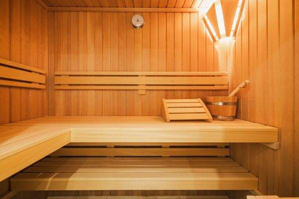 Musterwohnung Sauna