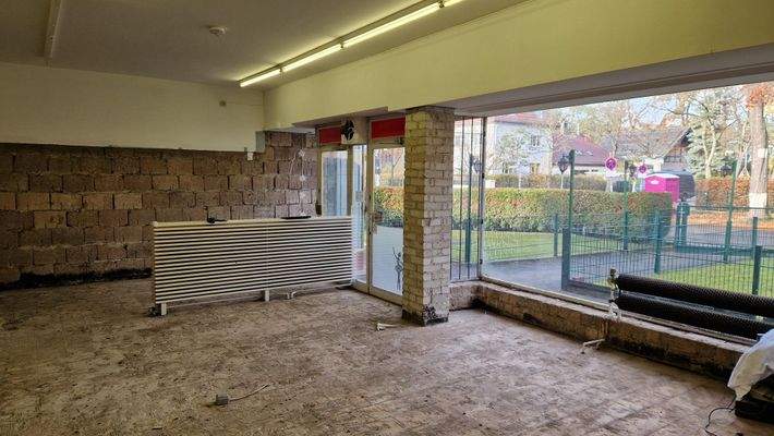 Schaufenster von Innen