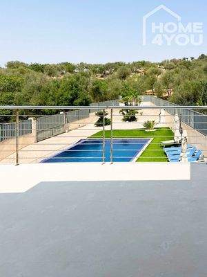 Aussicht Balkon Terasse