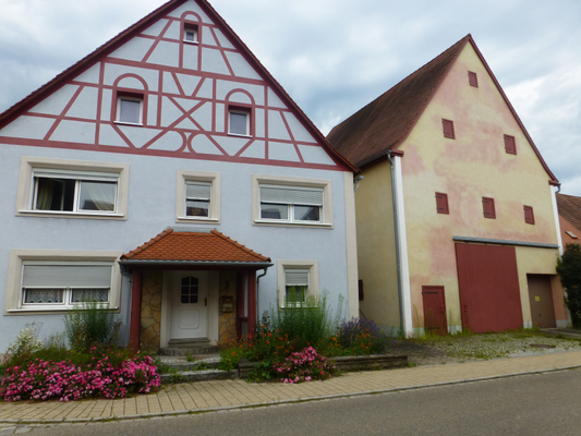 Haus Scheune Außenansicht