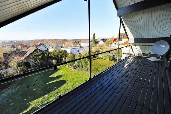 Balkon vor der Galerie DG