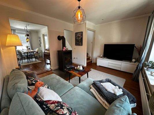 Wohnzimmer und Esszimmer OG 