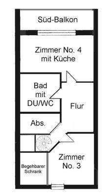 DACHGESCHOSS (SKIZZE, kein Maßstab)