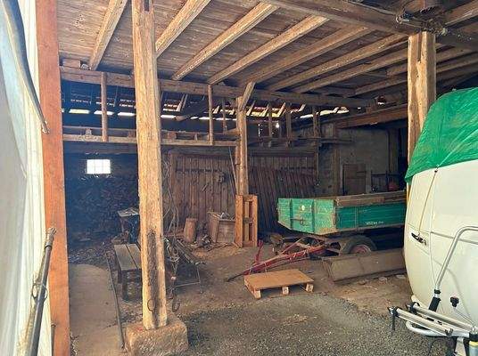 Viel Platz in der Scheune