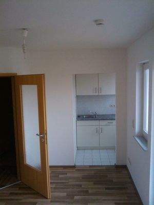 Wohnbereich mit Blick zur Küche