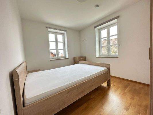 Schlafzimmer möbliert