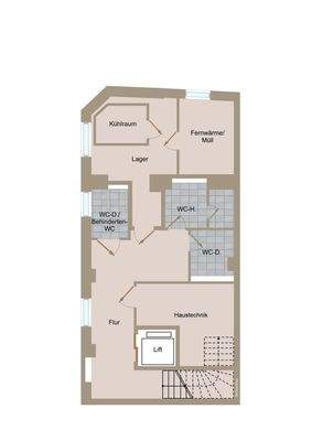 Grundriss Untergeschoss 