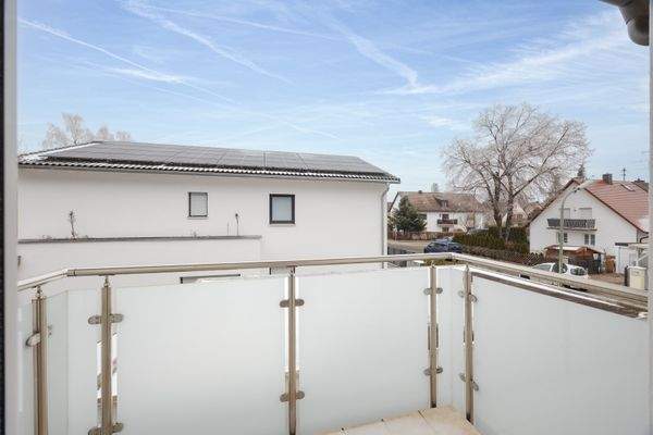 Balkon im Obergeschoss