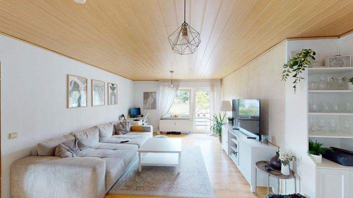 Wohnbereich im Dachgeschoss