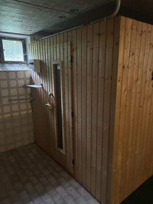 Sauna im Keller
