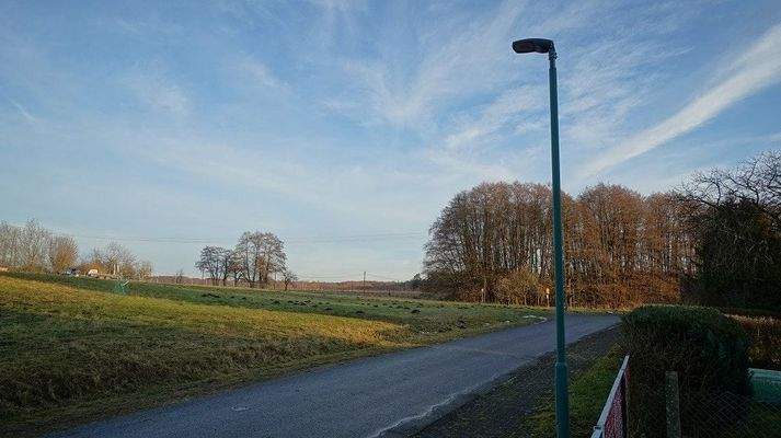 Ausblick Grundstück vorn