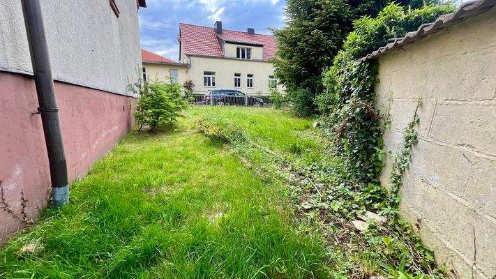 Blick zur oberen Straße