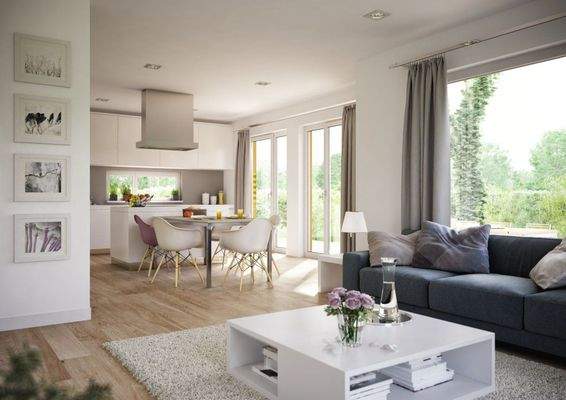 Wohn-/Ess-/Kochbereich (Beispiel)