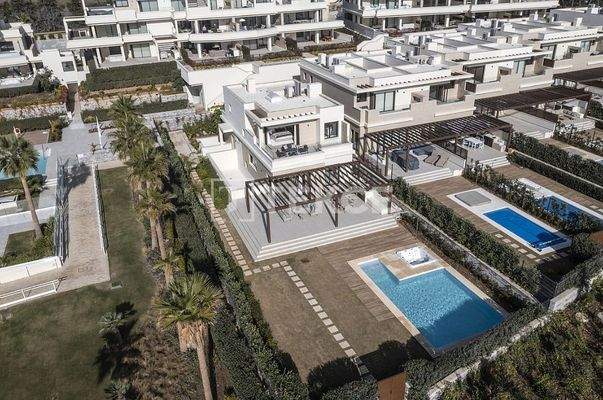 Ready to Move Beachfront Villa in a Gated Community in Marbella