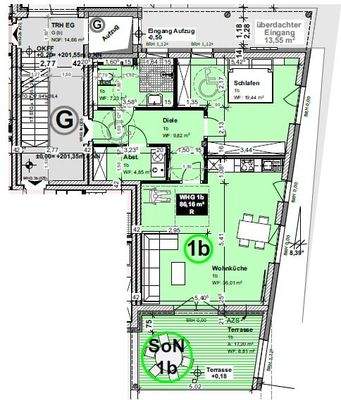 Wohnung 1B