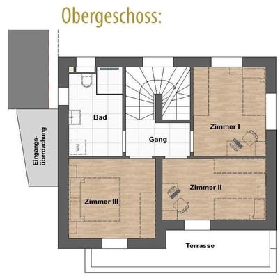 Grundriss Obergeschoss